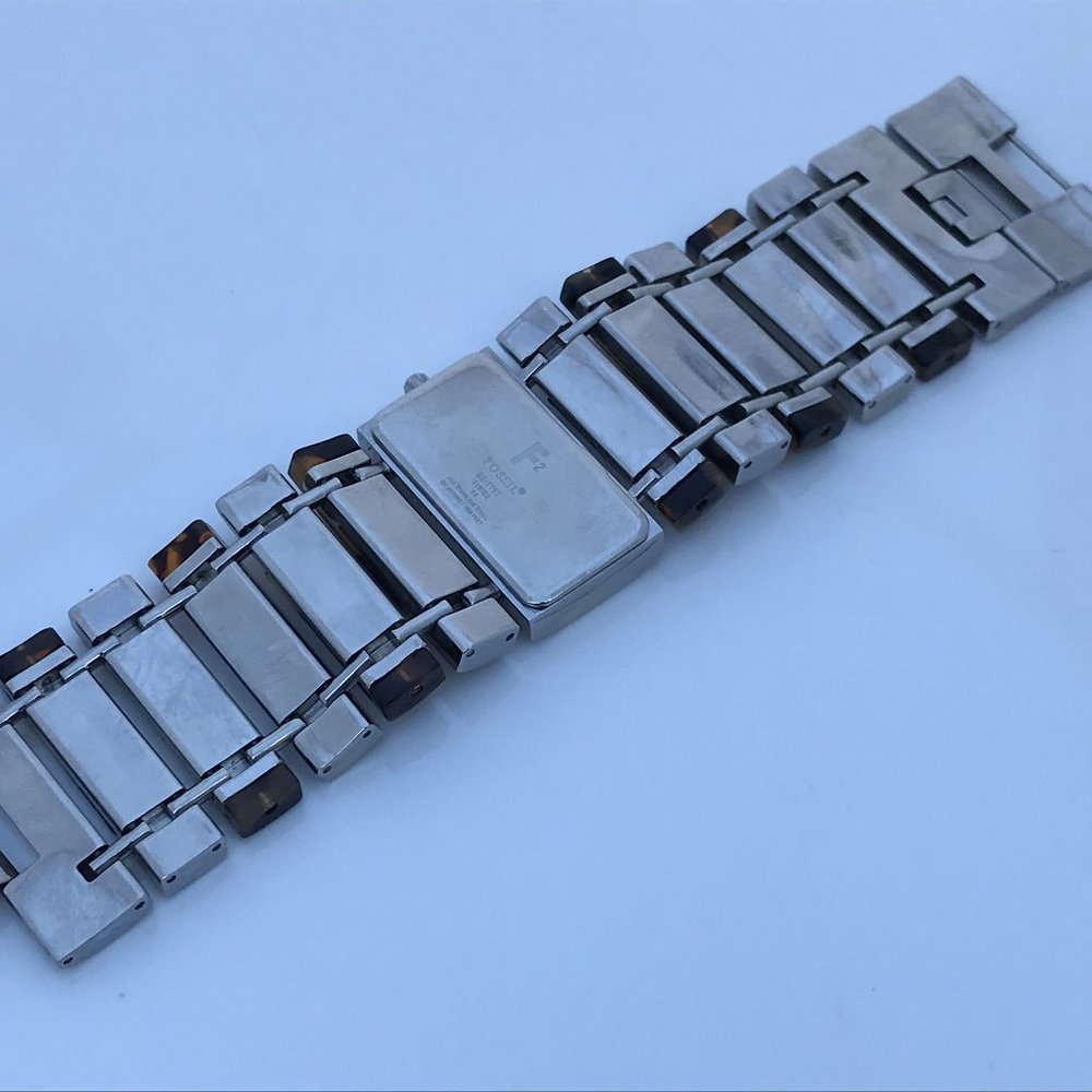 Fossil F2 Women Watch Wide Band Analog Wrist Watch - Picture 7 of 8